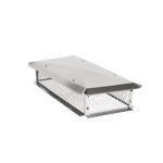 HY-C BigTop 17 x 41 Hinged Stainless Steel Multi-Flue Chimney Cap - 8 Height - BTH1741K