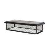 HY-C BigTop 10 x 14 Black Galvanized Multi-Flue Chimney Cap - 10 Height - BBT1014K-10W