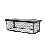 HY-C BigTop 10 x 14 Black Galvanized Multi-Flue Chimney Cap - 14 Height - BBT1014K-14W