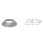 Metal-Fab Air-Cooled Temp/Guard 8 Diameter Storm Collar - 8ATGSC