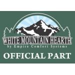 White Mountain Hearth Part - DV Flex Vent Kit Hor Round - inc Outside Mounting Plate - Round Beige Cap - Wall Thimble - Collar - Adaptor Plate - Spring Spacer - Gear Clamps - 3 ft of 4-in and 7-inch flex vent - DVVK4FRE