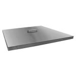 Firegear Square Stainless Steel Lid - Brushed Finish - LID-26S