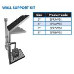 Selkirk 8" SuperPro Wall Support Kit - SPR8WSK