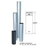 Selkirk 3 Ultimate Pellet Pipe - Straight Pipe - 60 Inch Length - 823005 - 3UPP-60