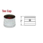 Selkirk 4 Ultimate Pellet Pipe Tee Cap - 824016 - 4UPP-TC