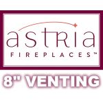 Astria Venting 8 Inch Diameter DVL - Horizontal Firestop - 8DVLHF