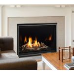 Majestic Meridian 42 Modern Top Direct Vent Gas Fireplace With Intellifire Touch Ignition - MER42MN