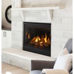 Majestic Quartz Platinum 36 Top/Rear Direct Vent Fireplace With Intellifire Touch Ignition - QUARTZPLA36IN / QUARTZPLA36IL