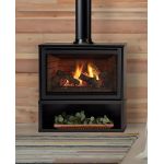 Majestic Trilliant Medium 30 Direct Vent Freestanding Gas Fireplace With Intellifire Touch Ignition System - SKU: TRILLIANT30IN / TRILLIANT30IL