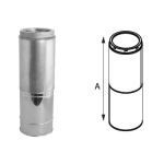 DuraVent 6" DuraTech Adjustable Pipe 14"-21" - 6DT-21TASS