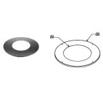 DuraVent 7" DuraTech Round Trim Collar for Round Support Box - 7DT-TCR-2