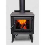 True North TN25C Wood Stove with Legs - Metalic Black - TN31010016