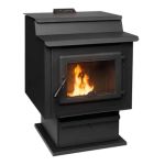 True North TN40 Freestanding Pellet Stove - Pedestal (TN40PEDA) - TN33010002