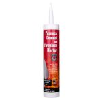 Meecos Red Devil Furnace Cement / Fireplace Mortar - Black - Cartridge - Part Number 120