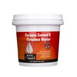 Meecos Red Devil Furnace Cement / Fireplace Mortar - Black - 1/2 Pint - Part Number 1332