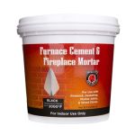 Meecos Red Devil Furnace Cement / Fireplace Mortar - Black - Quart - Part Number 1334
