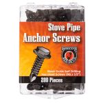 Meecos Red Devil Tek Head Stove Pipe Anchor Screws 200 Pack - Part Number 5200