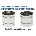 Selkirk 5x8 Direct-Temp - 5" Selkirk To 5" Amerivent Adapter - 1605281 - 5DT TO 5AVD (One Adapter)