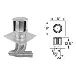 Selkirk 4x6 Direct-Temp 3"/3" x 35' Co-Linear Insert Kit - 1604633 - 4DT-33IK35VB