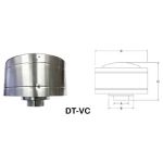 Selkirk 5x8 Direct-Temp High Wind Vertical Cap - 5DT-VC