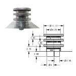 Selkirk 4x6 Direct-Temp 3"/3" Integrated Co-Linear Cap - 1604643 - 4DT-CC33