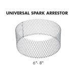 Selkirk MetalBest 8 Inch Ultra-Temp Universal Spark Arrestor - 208791 - 8T-USA