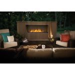 Fireplace on patio