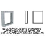 Selkirk 5x8 Direct-Temp Vinyl Siding Standoff For SQUARE Horizontal Cap (For 5DT-HC) - Use AFTER Vinyl Siding Installed - 2006472 - 5DT-VSSB