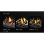 Napoleon Oakville X3 Gas Fireplace Insert logsets