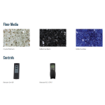 Floor media and remote for DRC2033