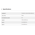 Napoleon Timberwolf Wood Fire Pit specs