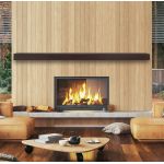 Pearl Mantel Linear Non-combustible 60" Shelf - Mocha Finish