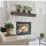 Pearl Mantel New River Non-Combustible 72" River Rock finish