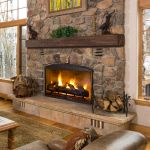 Pearl Mantel New River Non-Combustible 72" Toasted Rye finish