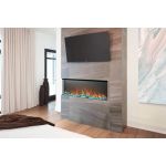 Napoleon Trivista 50 Three-Sided Electric Fireplace Installed