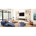 Napoleon Trivista Primis, Three-Sided Electric Fireplace Installed