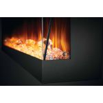 Trivista Pictura Wall Hanging Electric Fireplace Side view