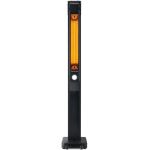 Phantom Electric Outdoor Freestanding Heater in vertical position