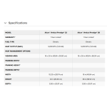 Napoleon Allure Vertical 32 Electric Fireplace Specifications