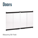 WRT6036 fireplace doors