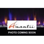 Amantii Symmetry Bespoke - 100 Indoor / Outdoor Electric Built In Fireplace | SYM-100-BESPOKE