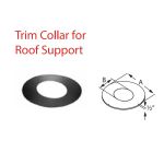 DuraVent 5'' DuraTech Trim Collar For Roof Support 4-6 9348B // 5DT-RSTC6