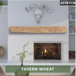 Pearl Mantels Tavern Non-Combustible Mantel 60 inches, wheat finish