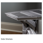 White Mountain Hearth Spirit Direct-Vent Medium Cast Iron Stove - Side Shelves