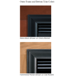 White Mountain Vail Vent-Free Deluxe 26 - Outer Frame and Bottom Trim Colors