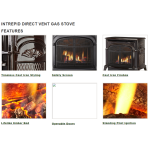 Vermont Castings Intrepid Direct Vent Gas Stove - Features