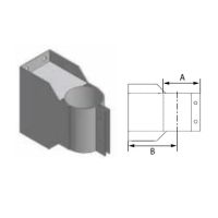 M&G DuraVent 10'' FasNSeal Wall Bracket - FSWB10 // FSWB10