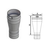 M&G DuraVent FasNSeal 3'' x 4'' Tapered Increaser - FS0304TI // FS0304TI