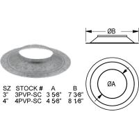 M&G DuraVent PelletVent Pro Storm Collar - 3PVP-SC // 3PVP-SC