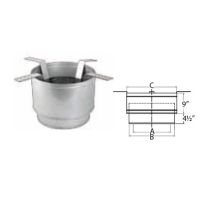 M&G DuraVent 10'' DuraTech Round Ceiling Support Box - 99145 // 10DT-RCS